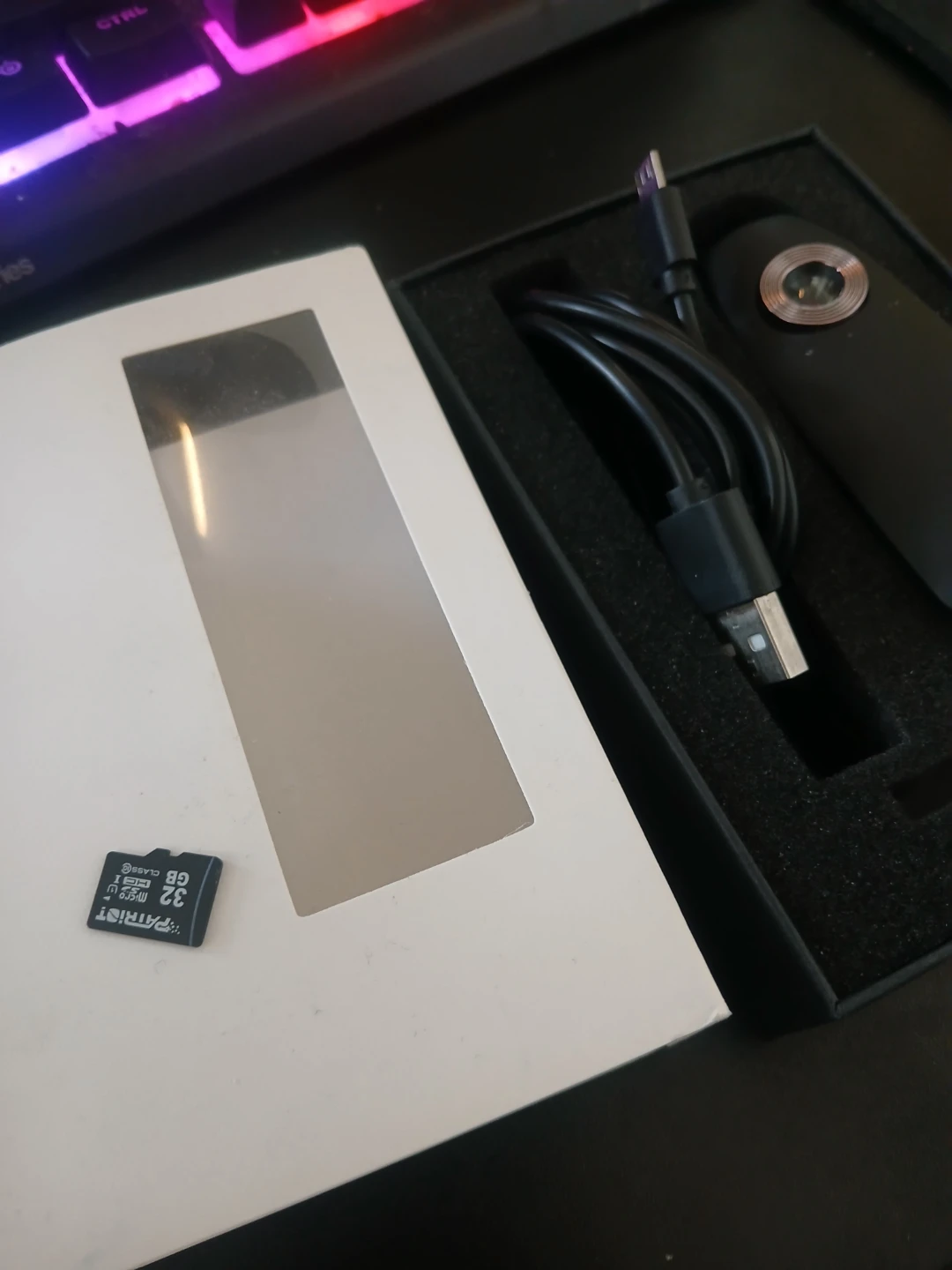 Black Portable body Camera with microSD Card - photo 3