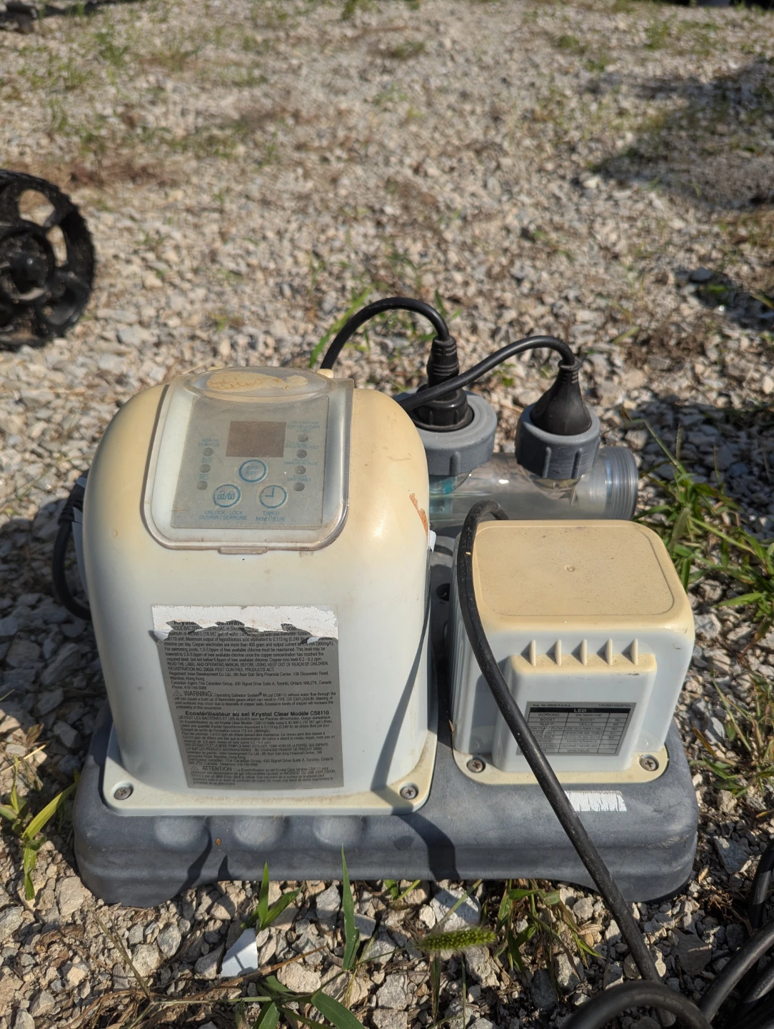 INTEX Ground pool pump system