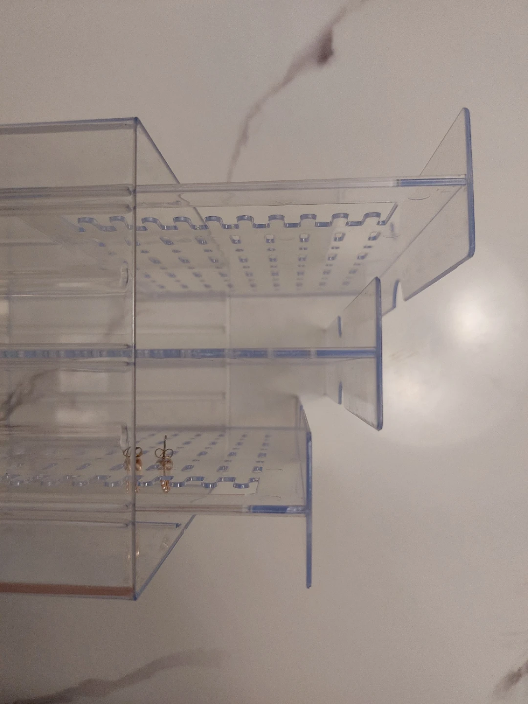 Clear Acrylic Earring Organizer Holder with Drawers - photo 3