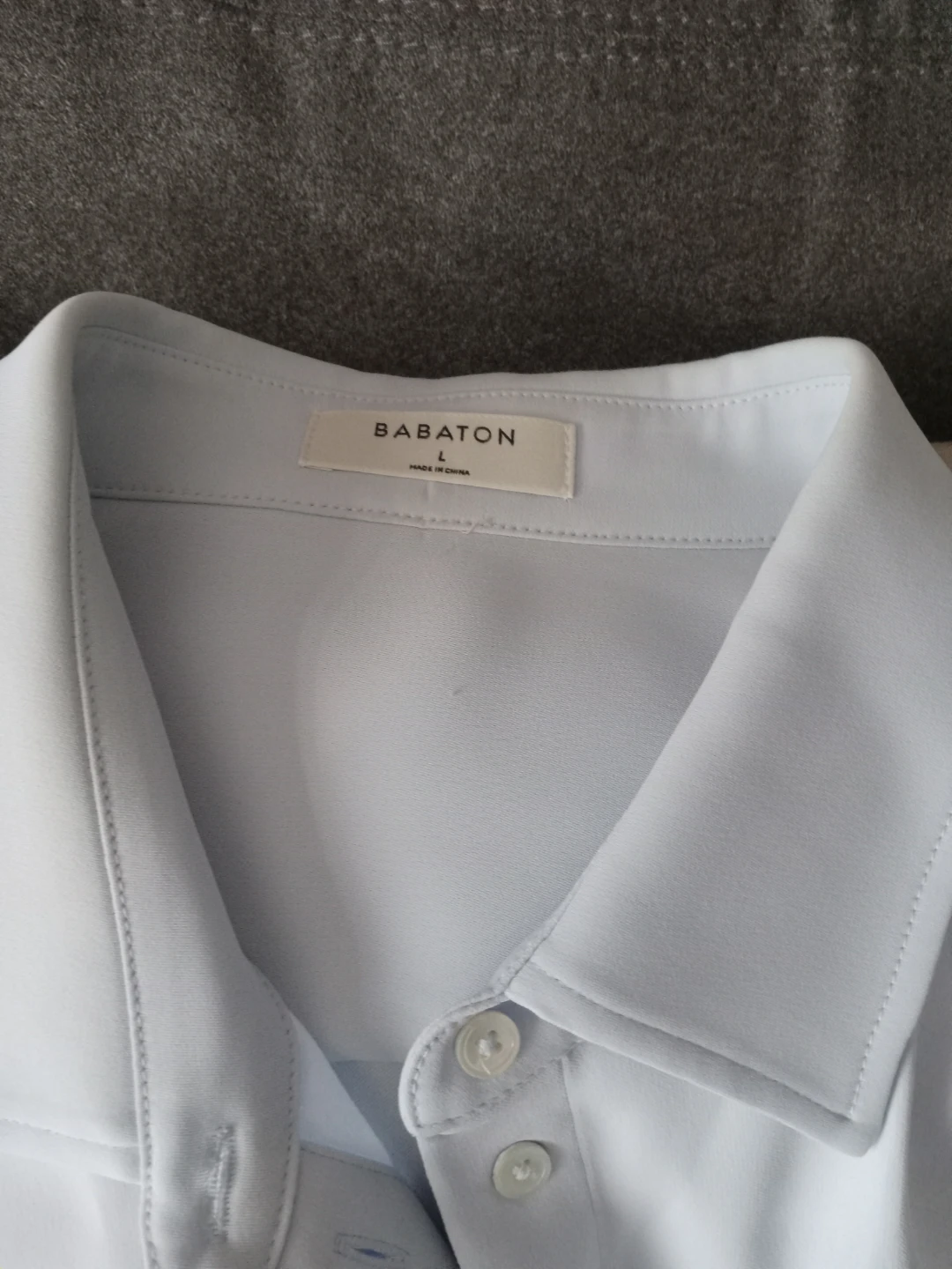 Babaton pale blue button-Up Shirt - photo 2