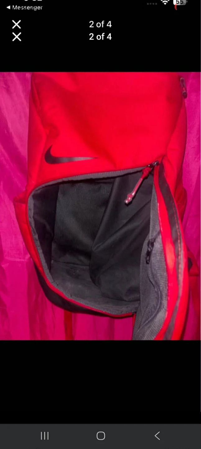 Red Nike elite bag - photo 2