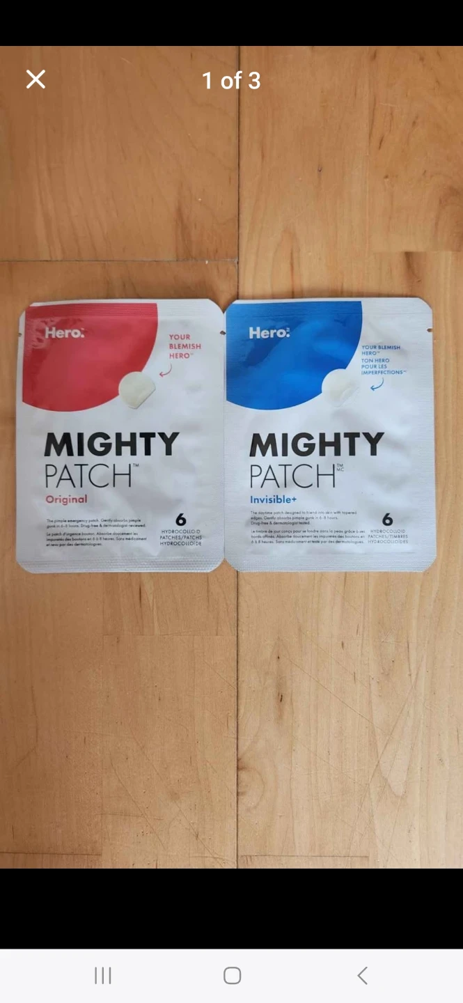 Hero Mighty Patch Original, Invisible+ Pimple Stickers