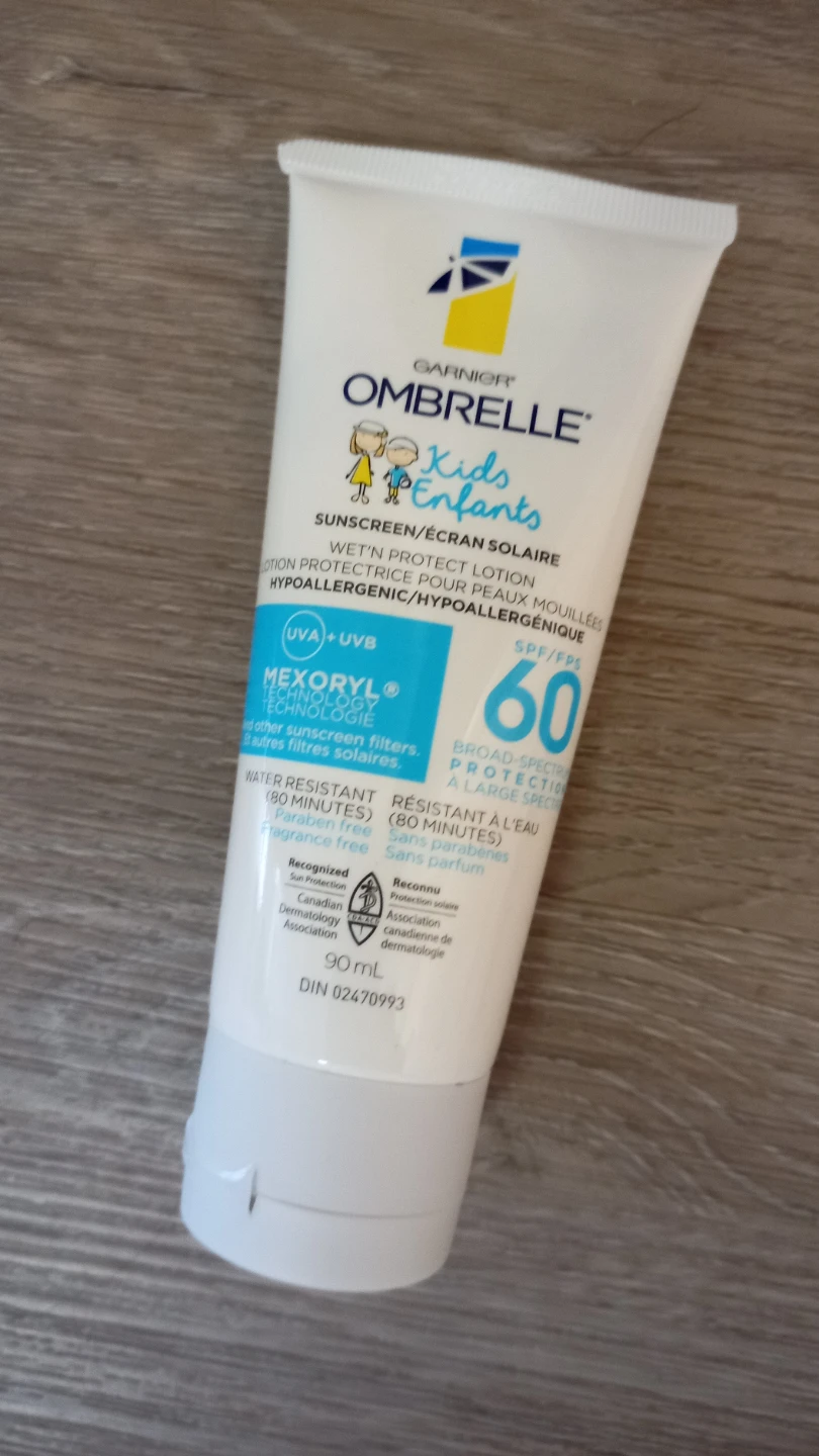 Garnier Ombrelle Kids SPF 60 Sunscreen Lotion - 90 mL