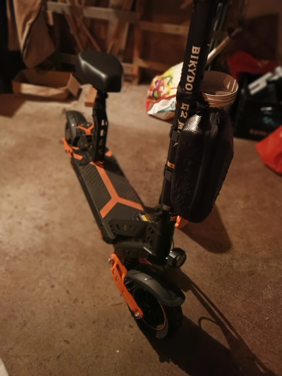 BIKKYDOG G2 Electric Scooter with Seat - photo 4