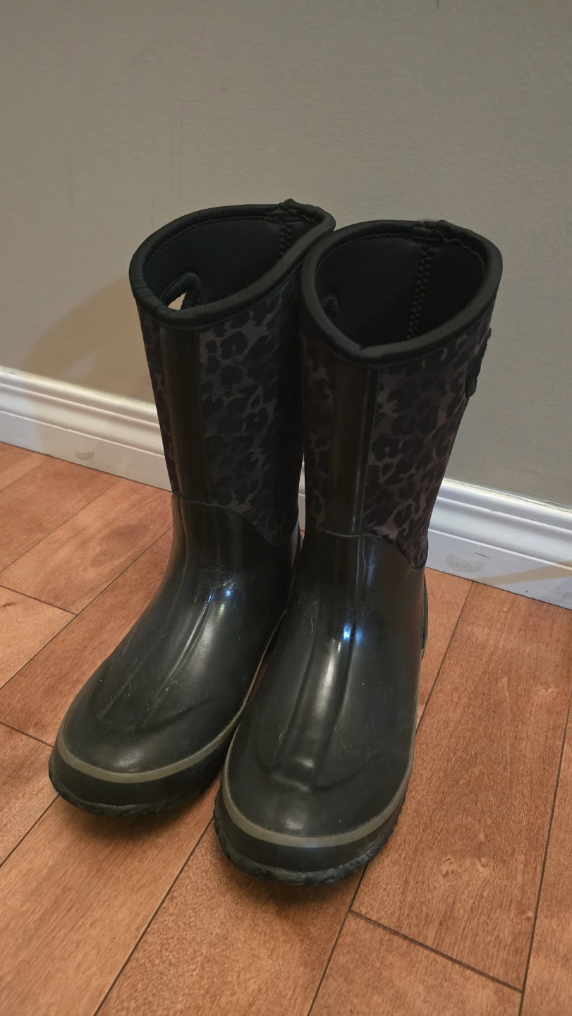 Storm Leopard Print Insulated Boots