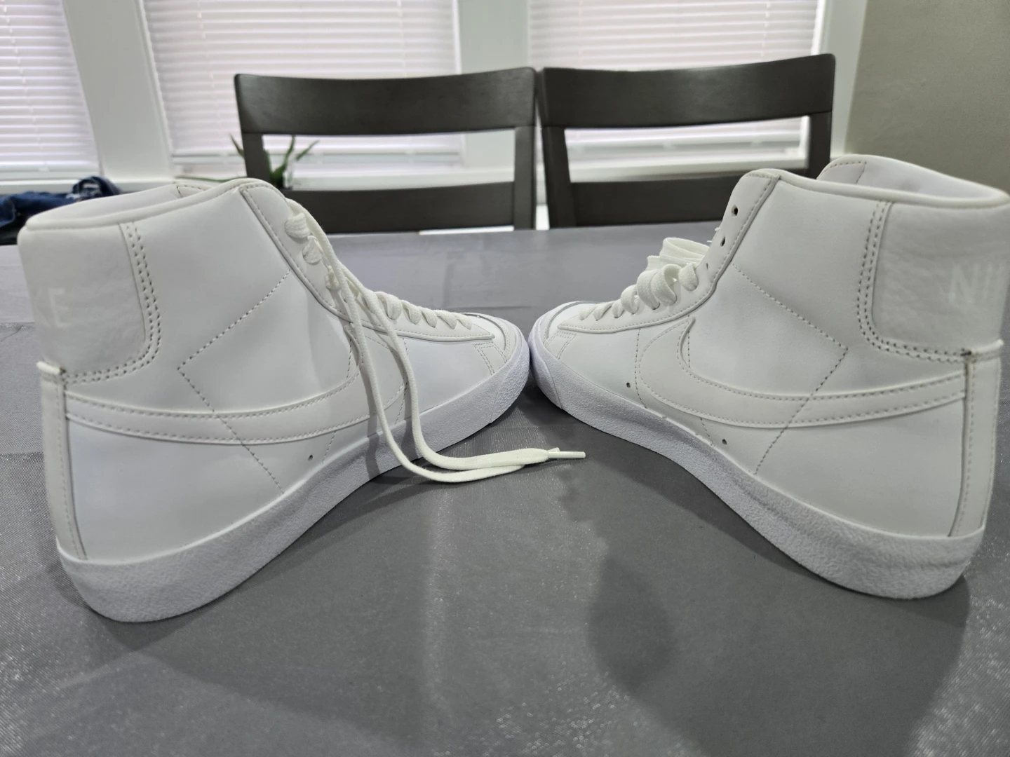 Nike Blazer Mid '77 Vintage White High Top Sneakers - photo 4
