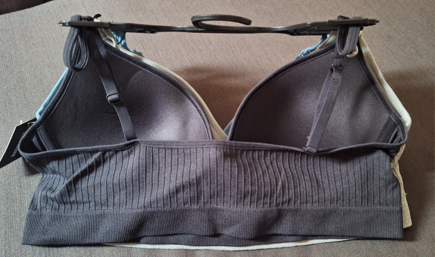 BRAND NEW Steve Madden Pack of 3 Wire-free bras - XL/TG - photo 2