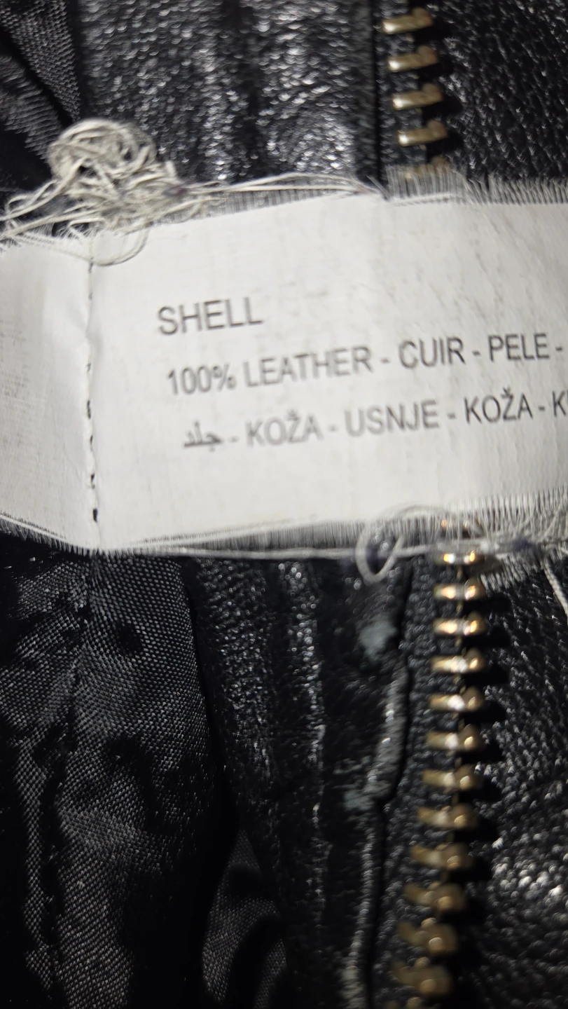 Desigual Black Leather Jacket - Large - photo 3