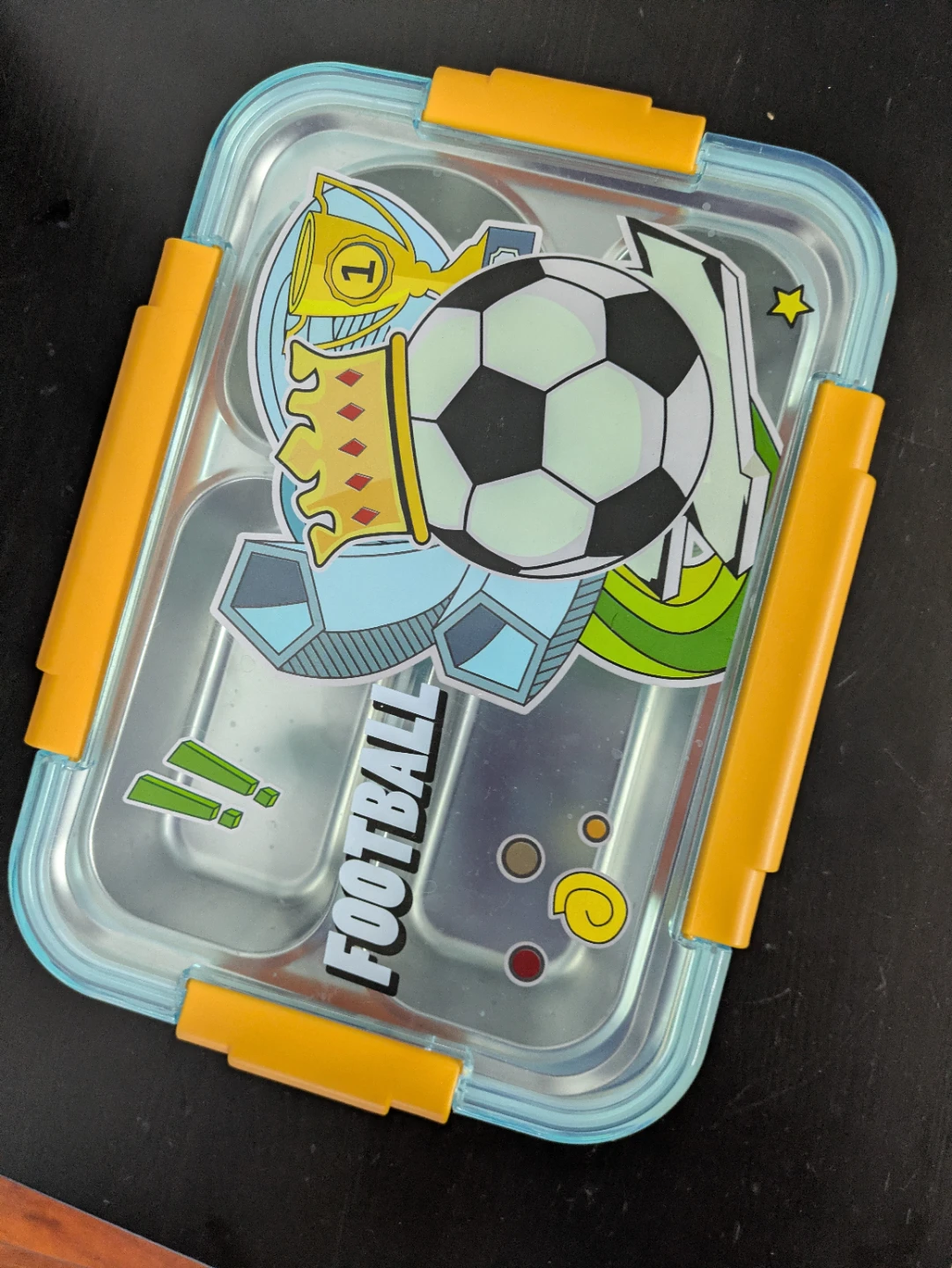 Kids Football Lunch Box - photo 2