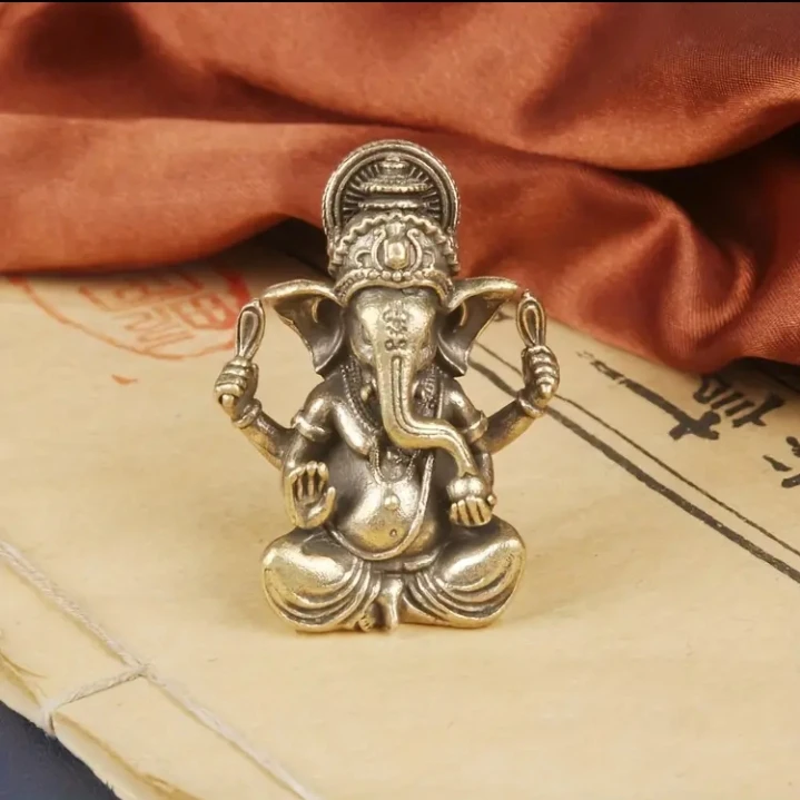 (BRAND NEW) Hindu Bhagwan Ganesha Statue - photo 3
