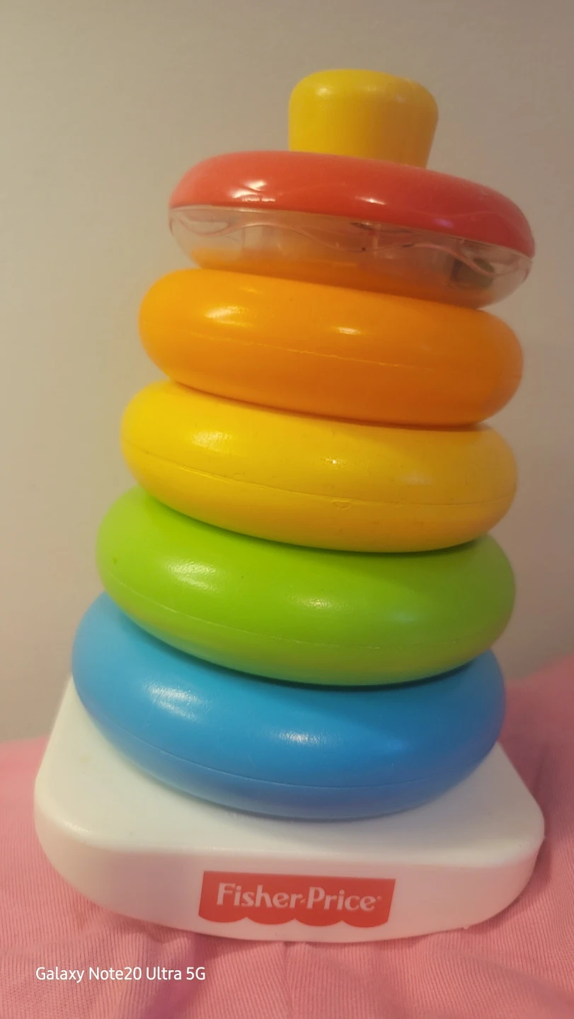 Fisher-Price Rock-a-Stack Ring Toy