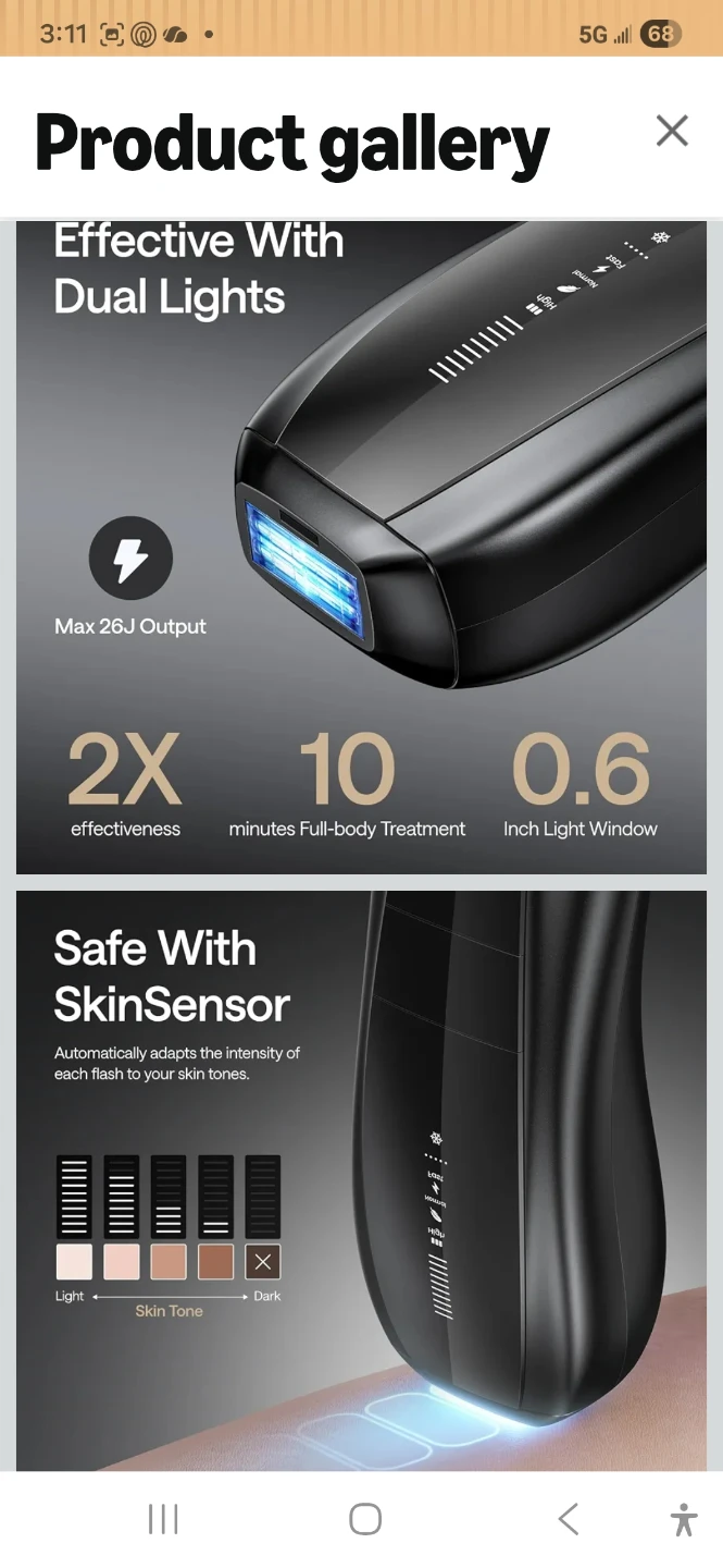 Ulike IPL Hair Removal Device - photo 2