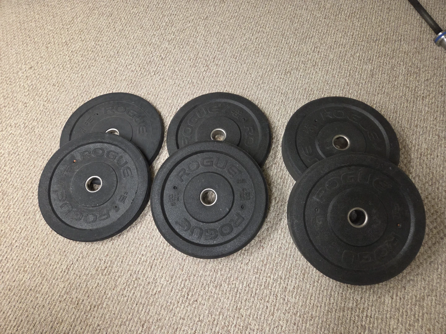Rogue Fitness Crumb Bumper Plates Set - 160 Lbs - photo 2