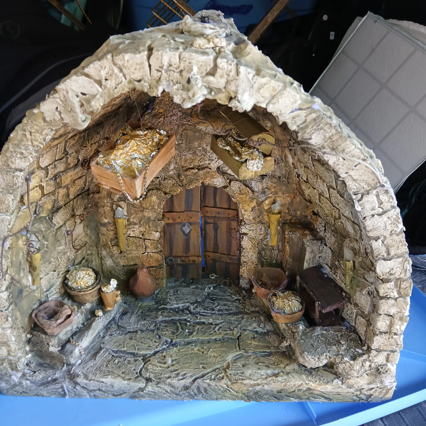 Handmade Miniature Dwelling Diorama