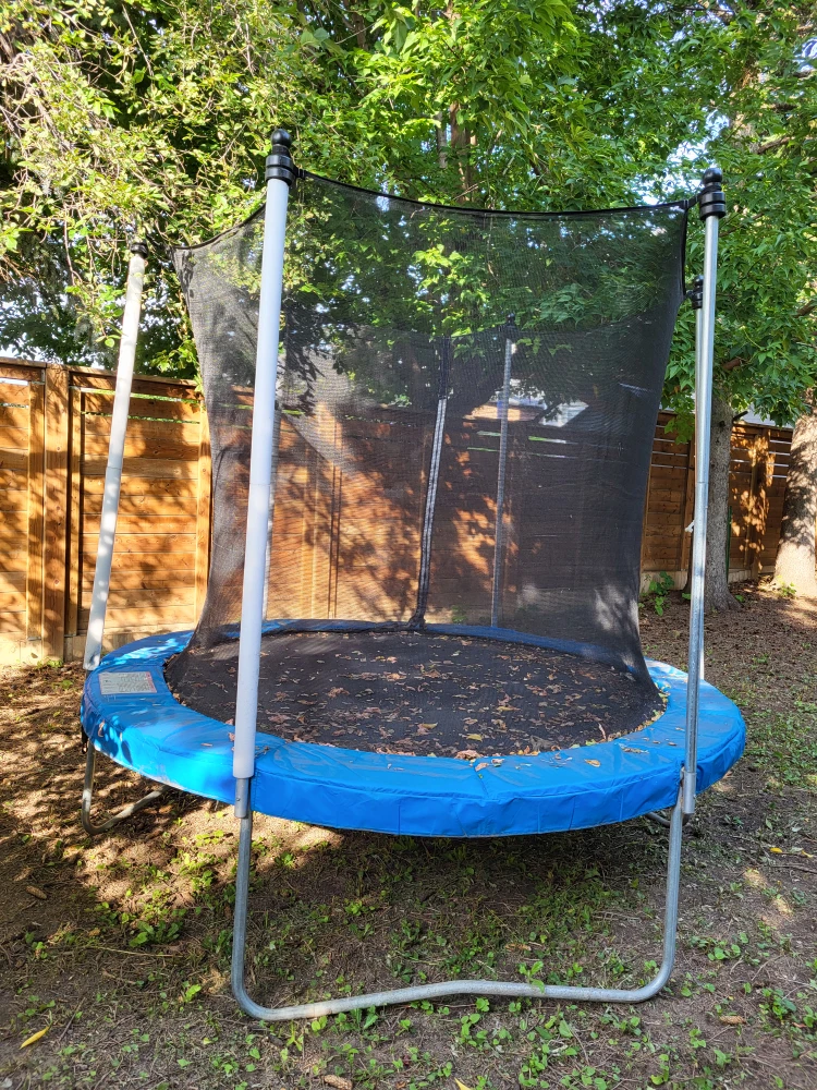Trampoline with Safety Net