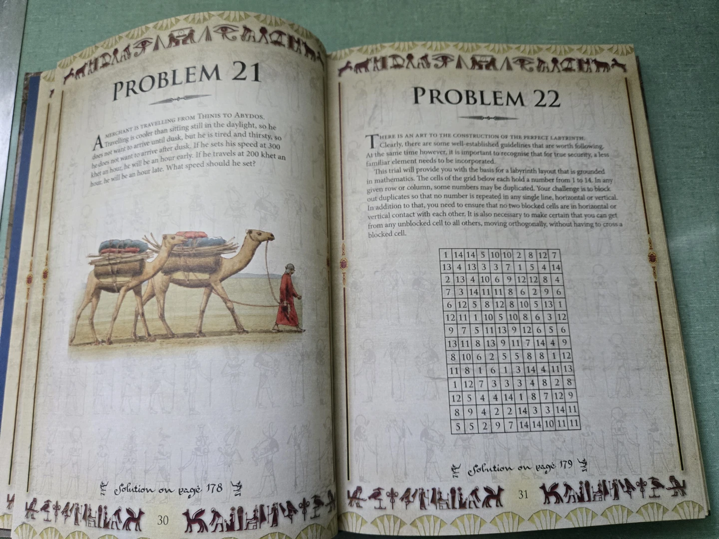 TUTANKHAMUN'S * Book of Puzzles * Riddles & Enigmas * - photo 4