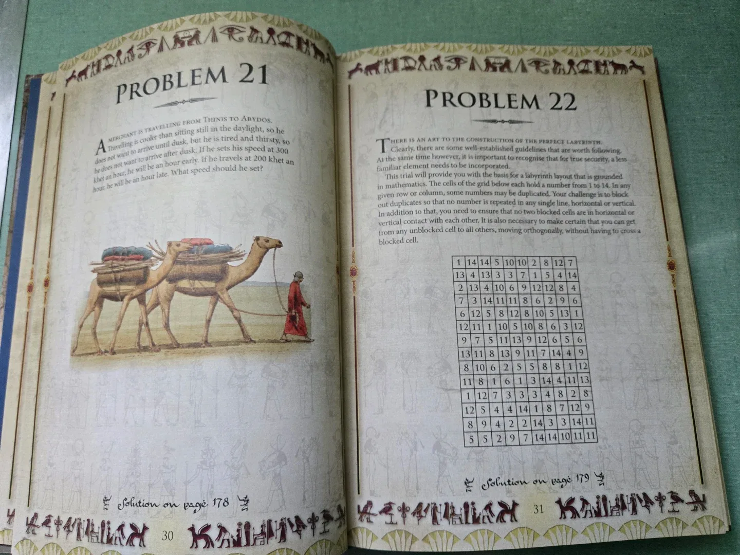 TUTANKHAMUN'S * Book of Puzzles * Riddles & Enigmas * - photo 4