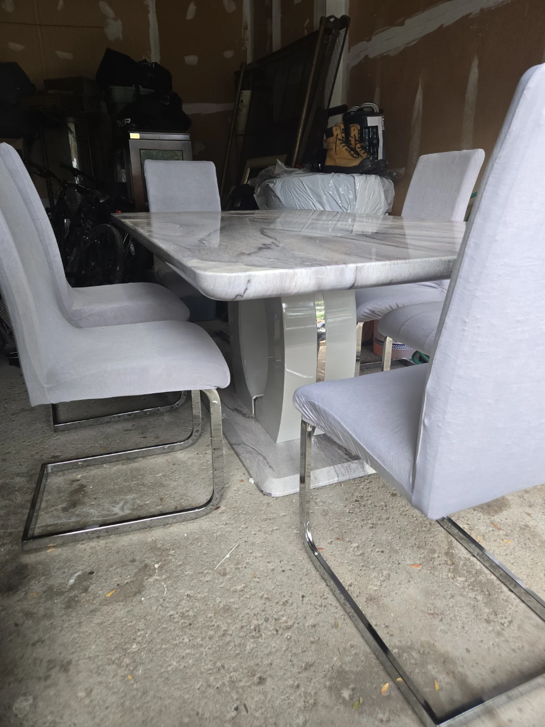 Dining room table & 6 chairs - photo 4