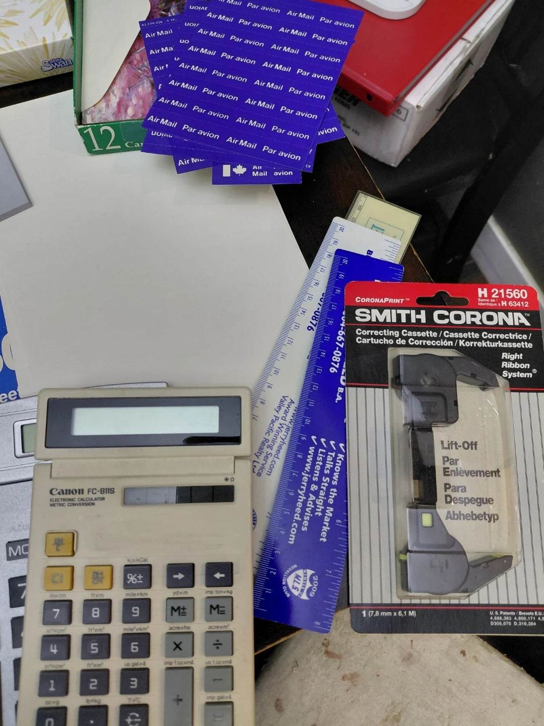 Office Supplies Lot - Envelopes, Staplers, Paper, Calculators - photo 5
