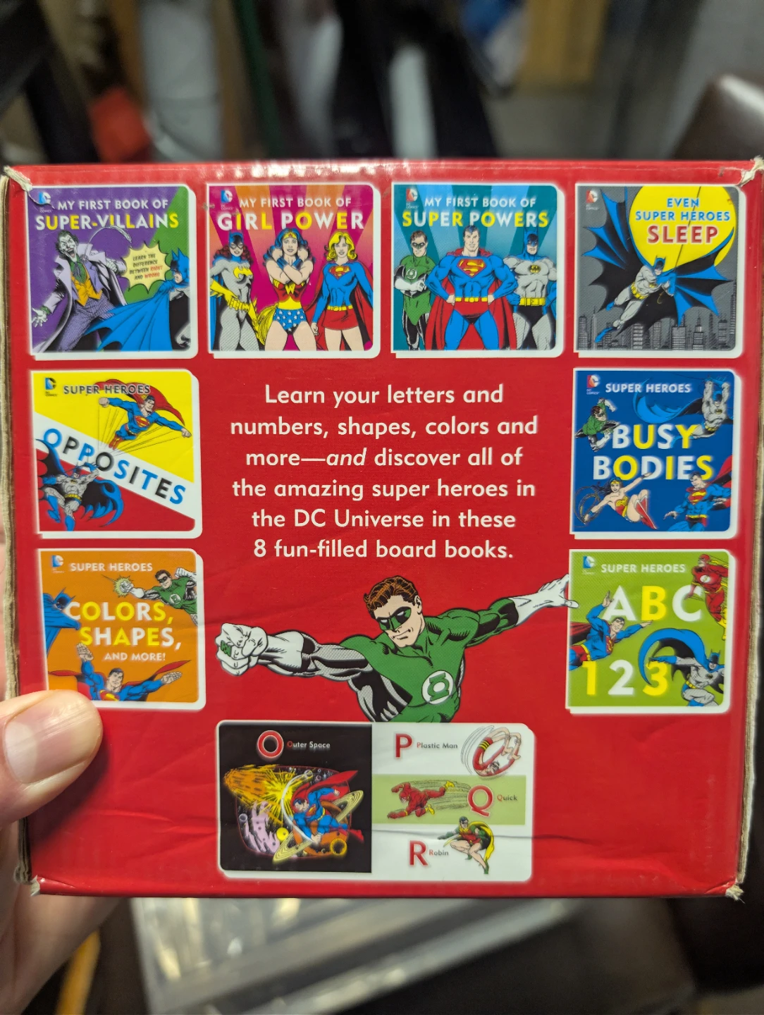 DC Super Hero Collection 8 Board Book Set - photo 3