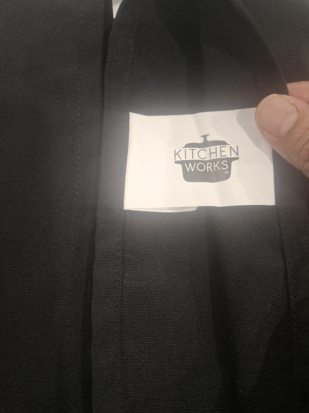 Kitchen Works Black Bib Apron - photo 4