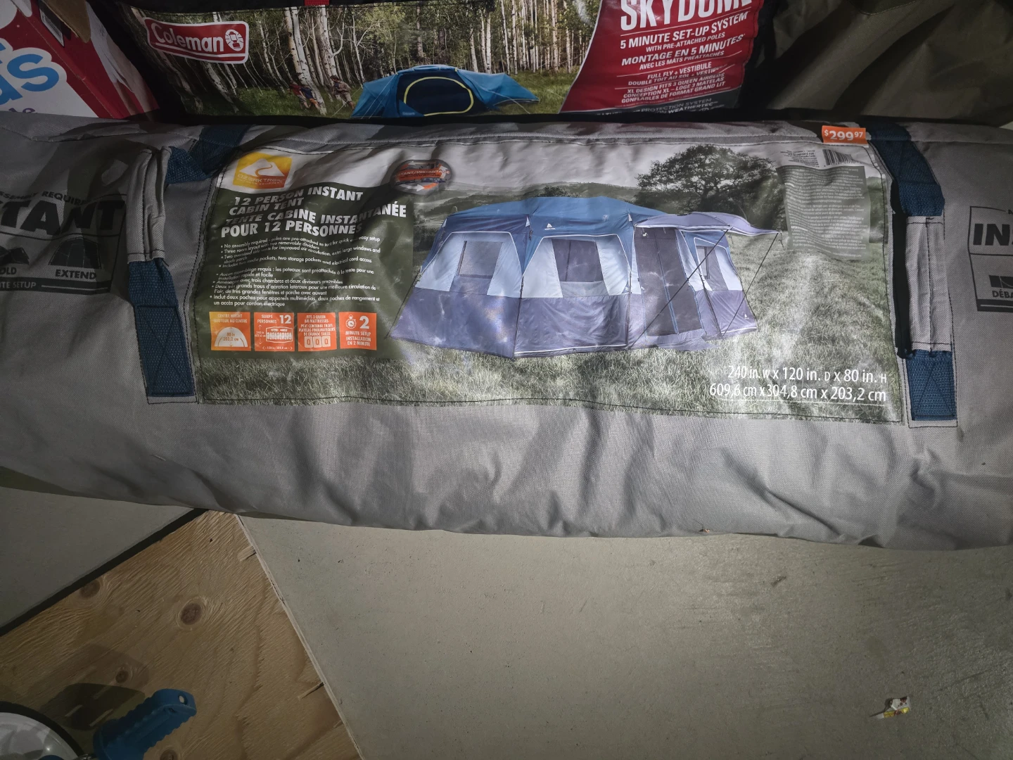 12 Person Instant Cabin Tent