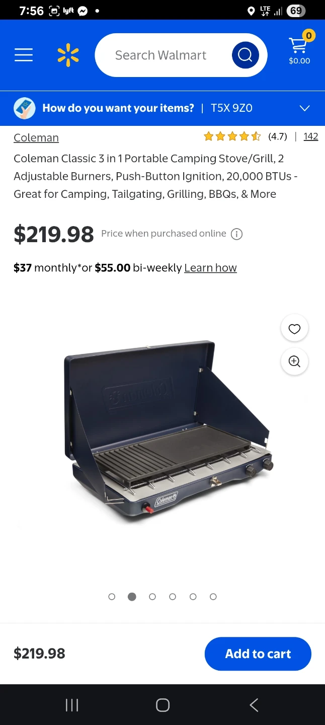 Coleman Classic 3-in-1 Portable Camping Stove/Grill