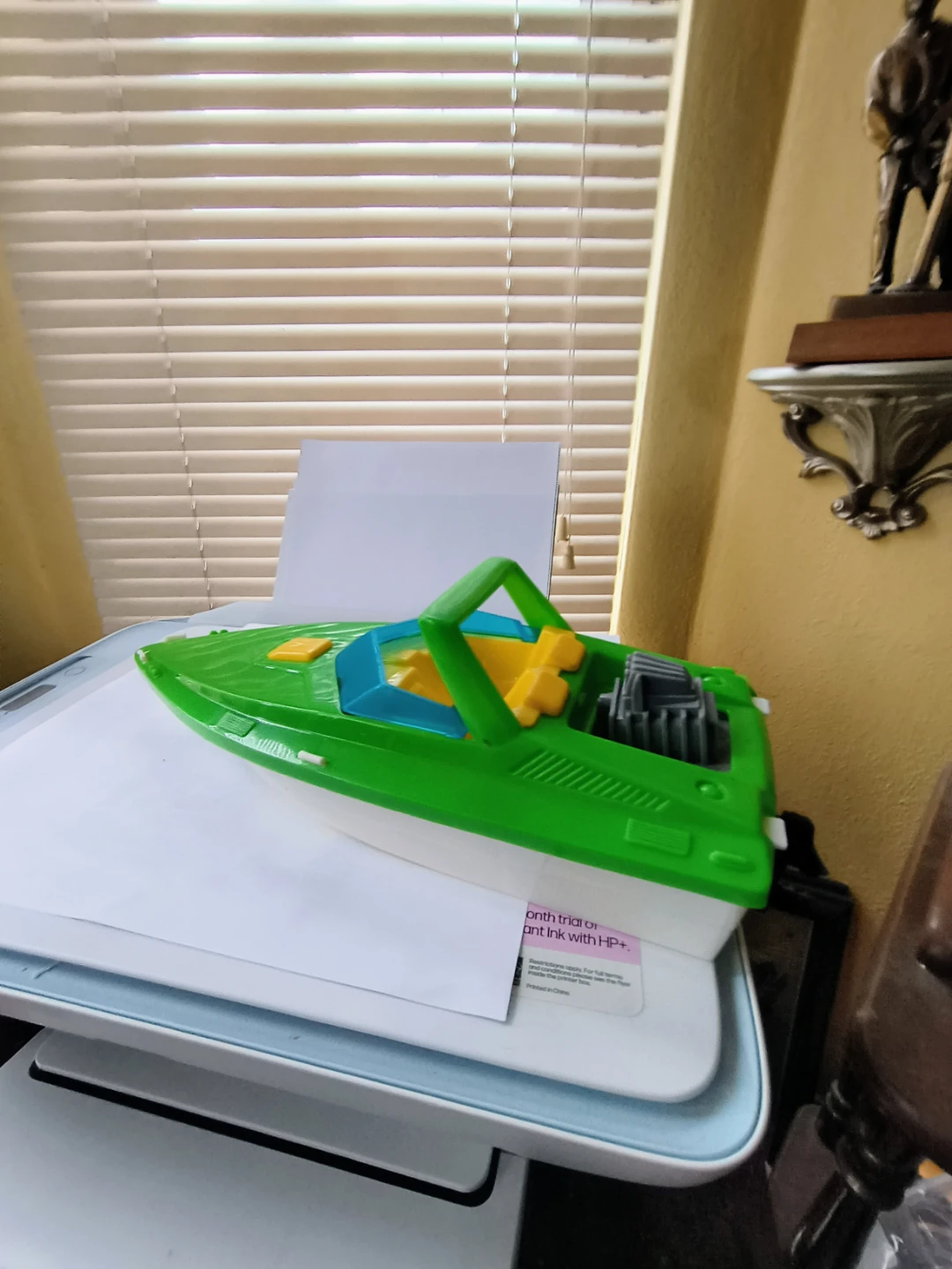 Toy Speedboat about 13 1/2 long floats - photo 2