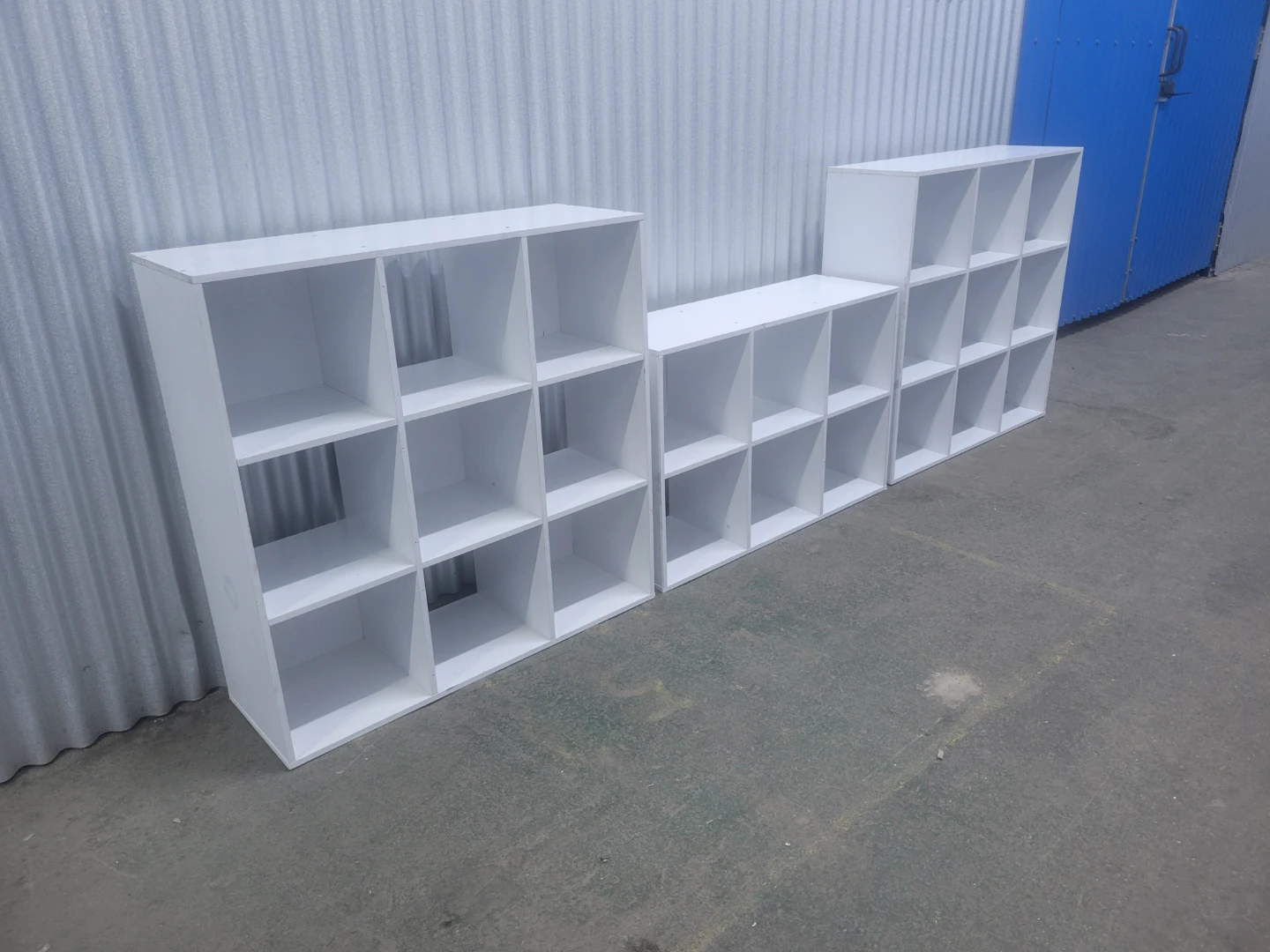 White Cube Storage Shelves - photo 2