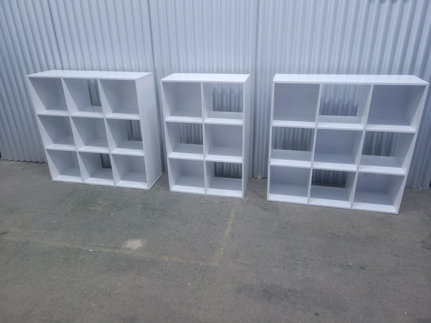 White Cube Storage Shelves - photo 3