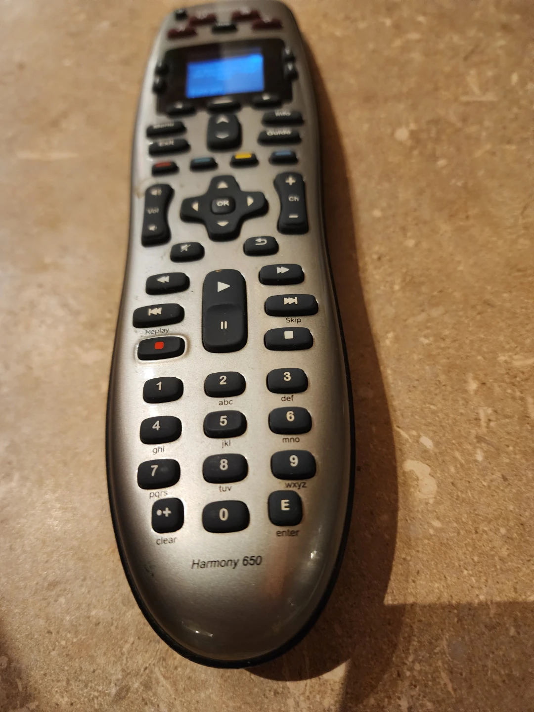 Logitech Harmony 650 Remote Control