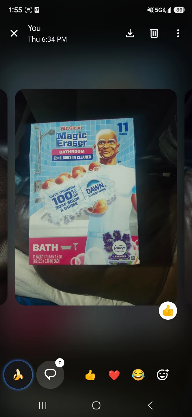 Mr. Clean Magic Eraser Bathroom Cleaner Pads