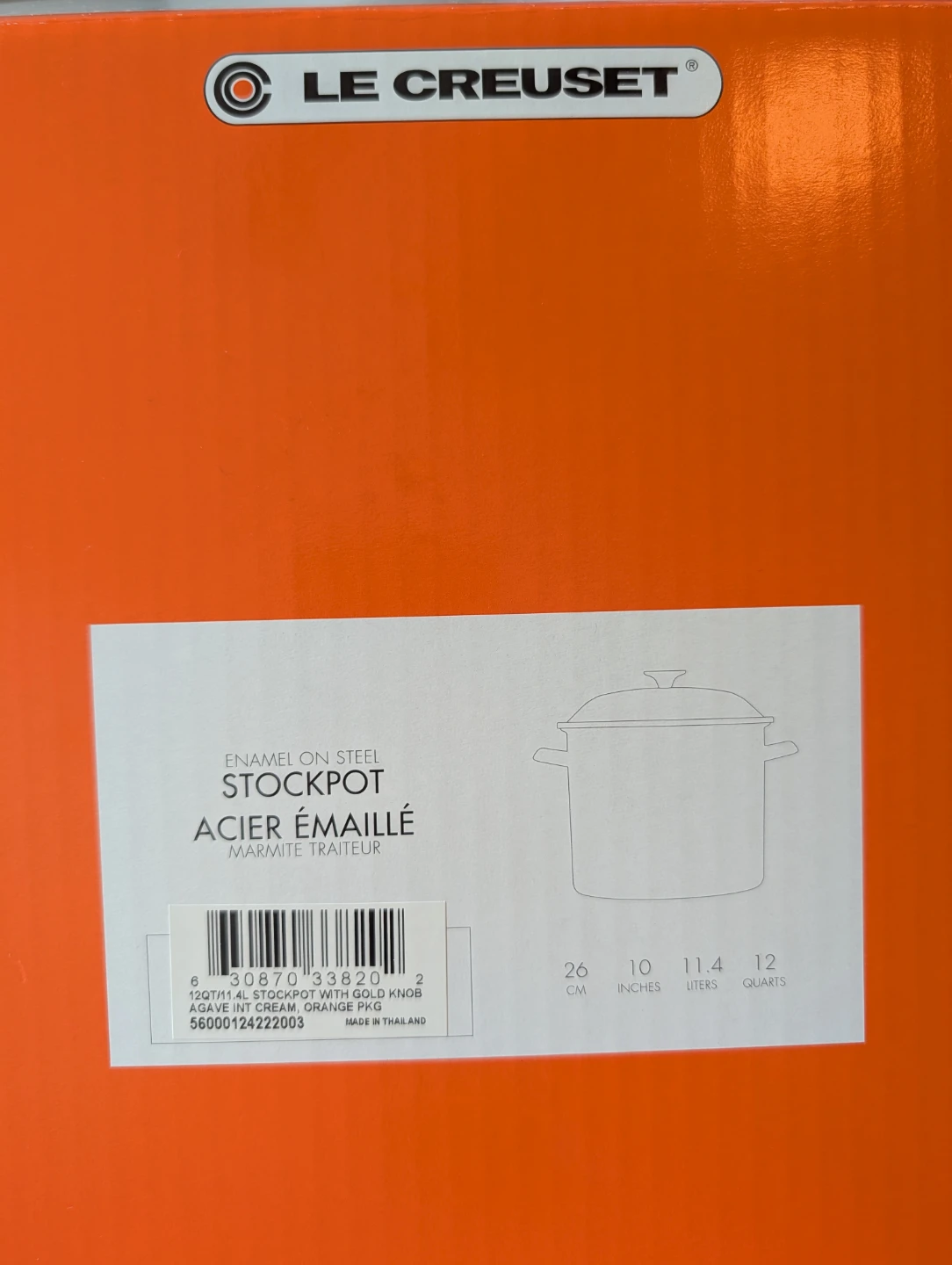 Le Creuset Stockpot 11.4L / 12QT – Agave - photo 4