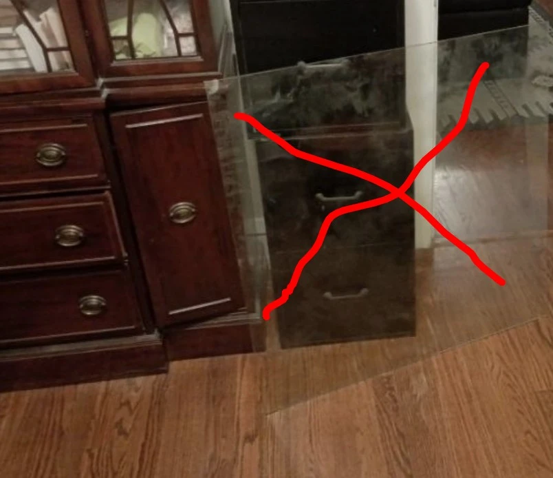 free 3'x3' sheet of glass