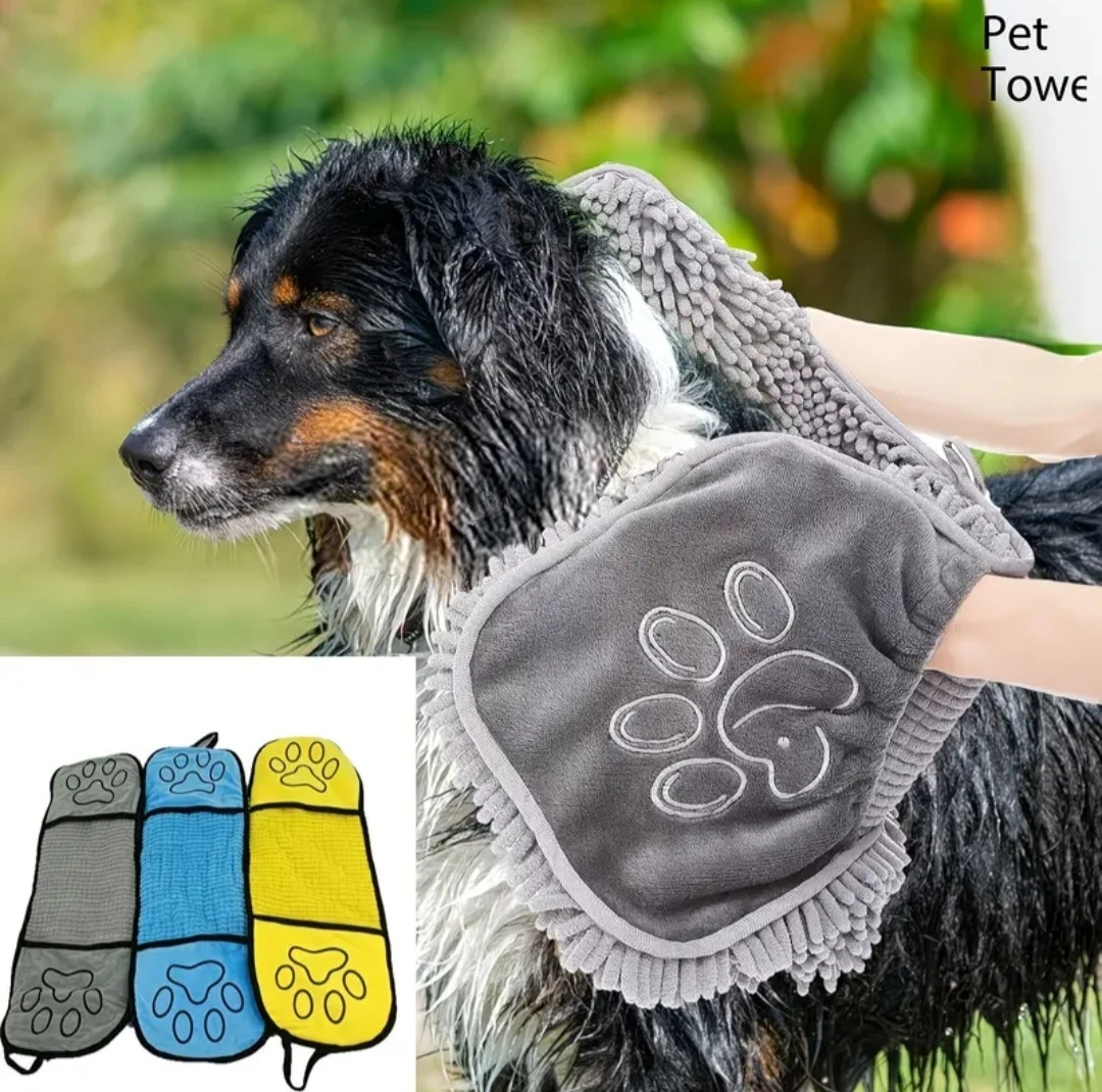 Pet Bath Towel Mitt - photo 5