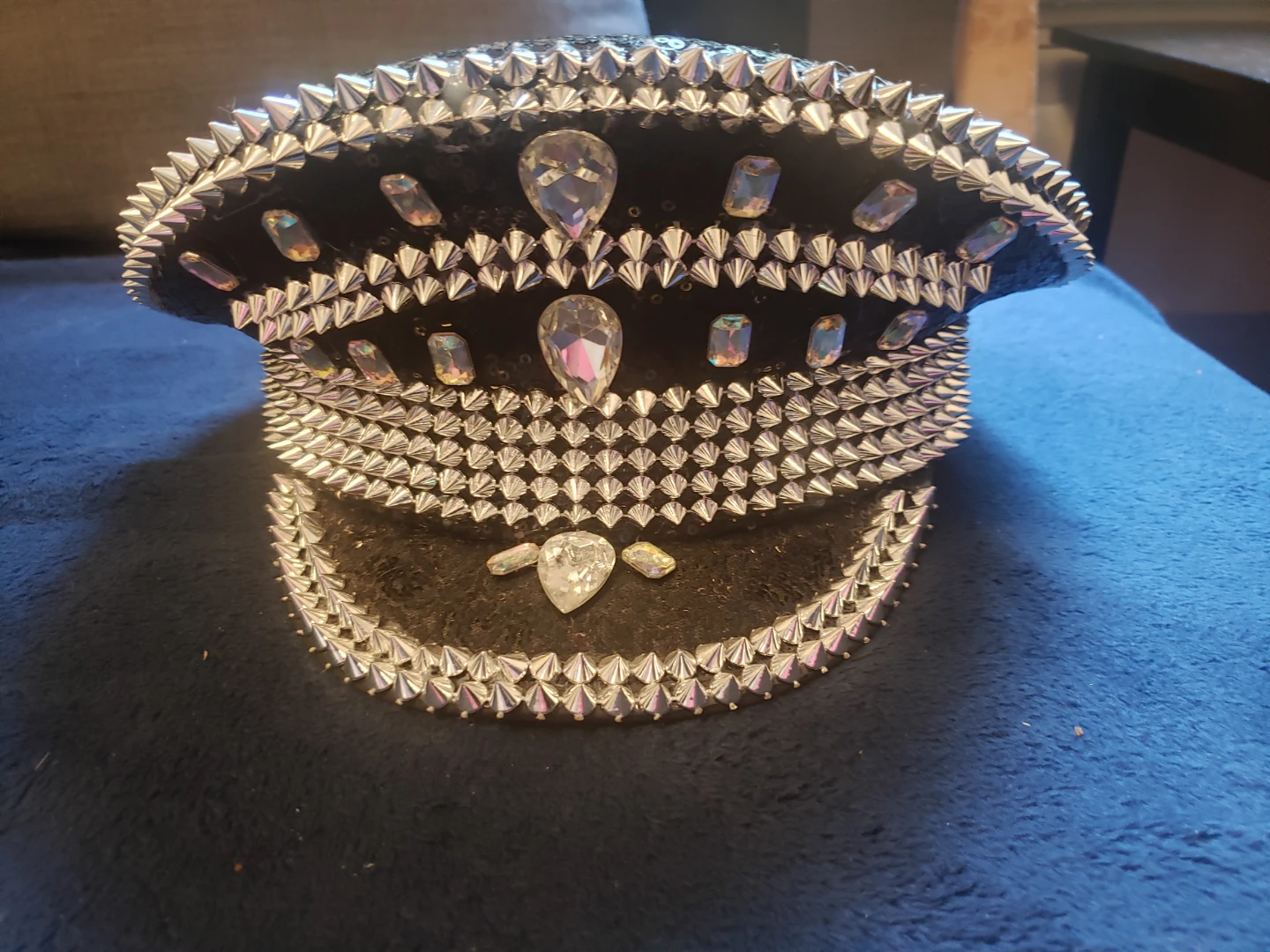 Steam punk  rivet hat