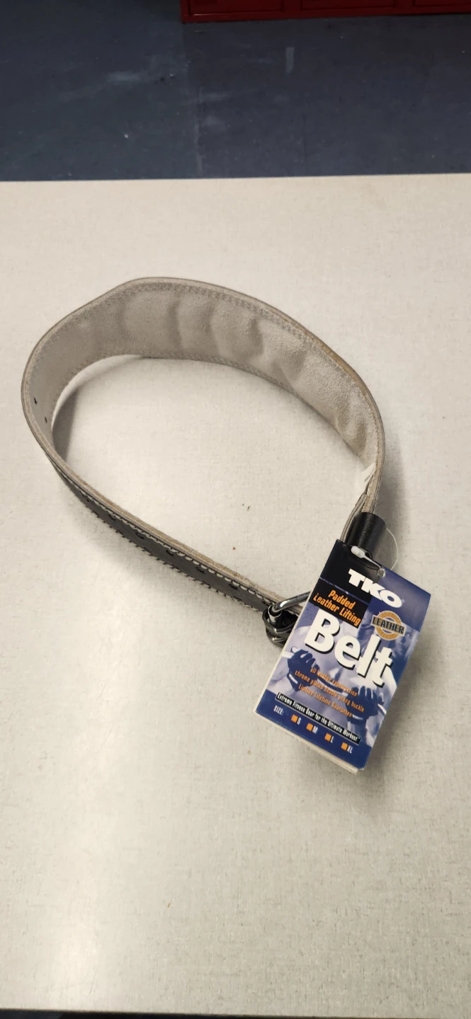 TKO Leather Weight Lifting Belt - photo 3