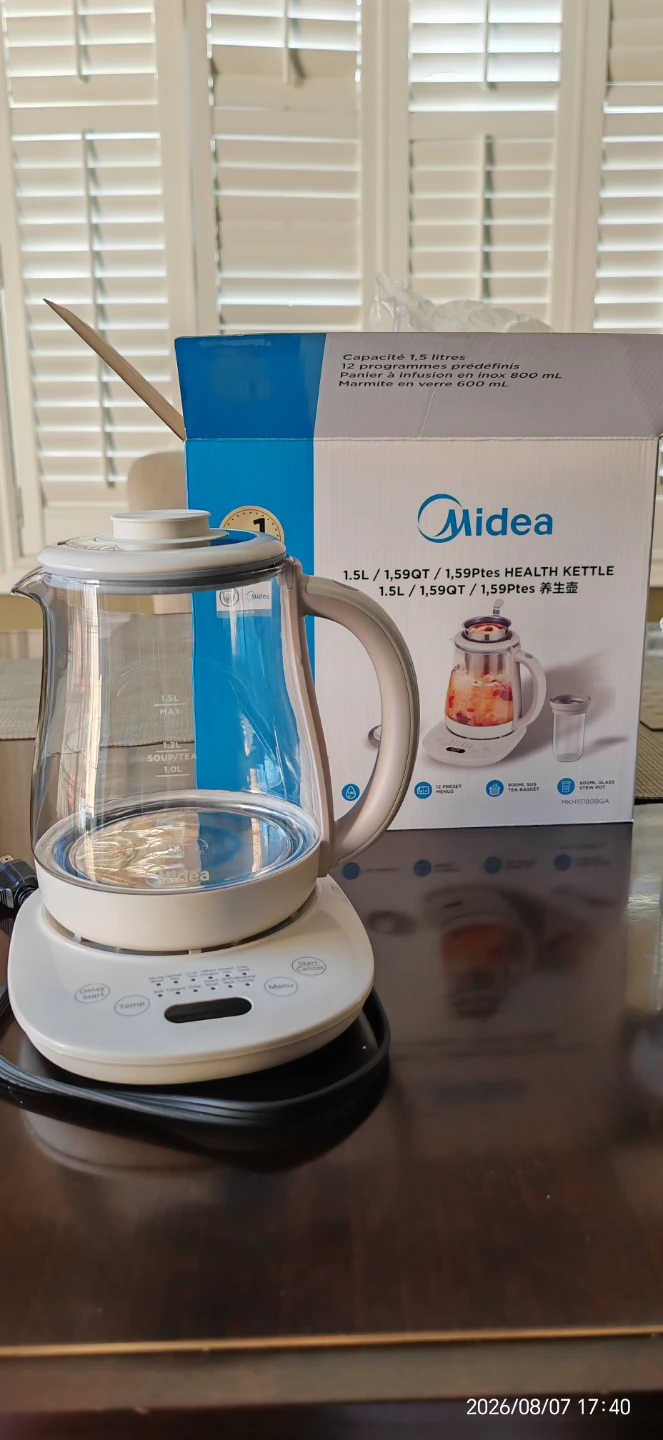 Midea Health Kettle 1.5L