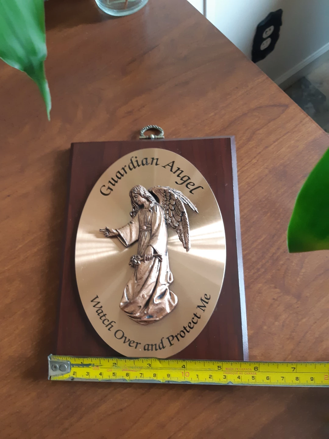 Vintage Guardian Angel Protection Plaque - photo 5