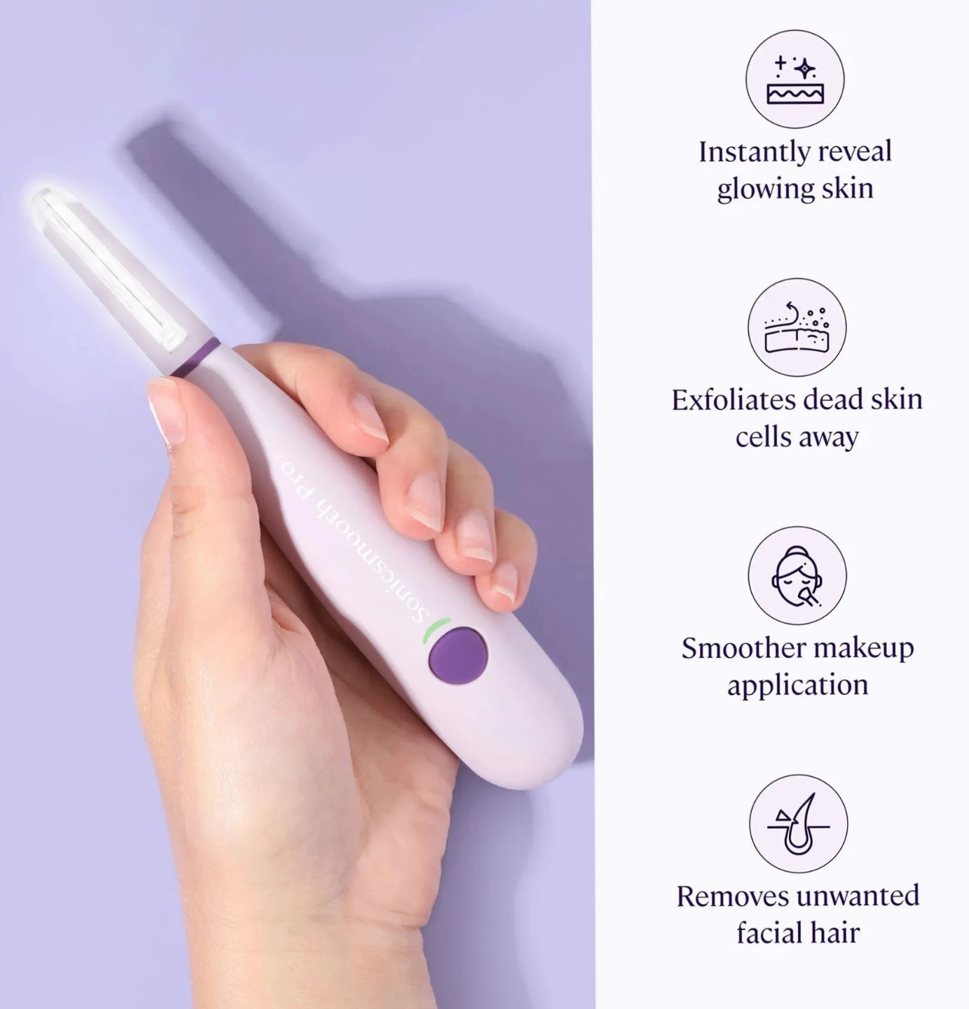 Michael Todd Beauty Sonicsmooth Sonic Dermaplaning Tool - photo 5