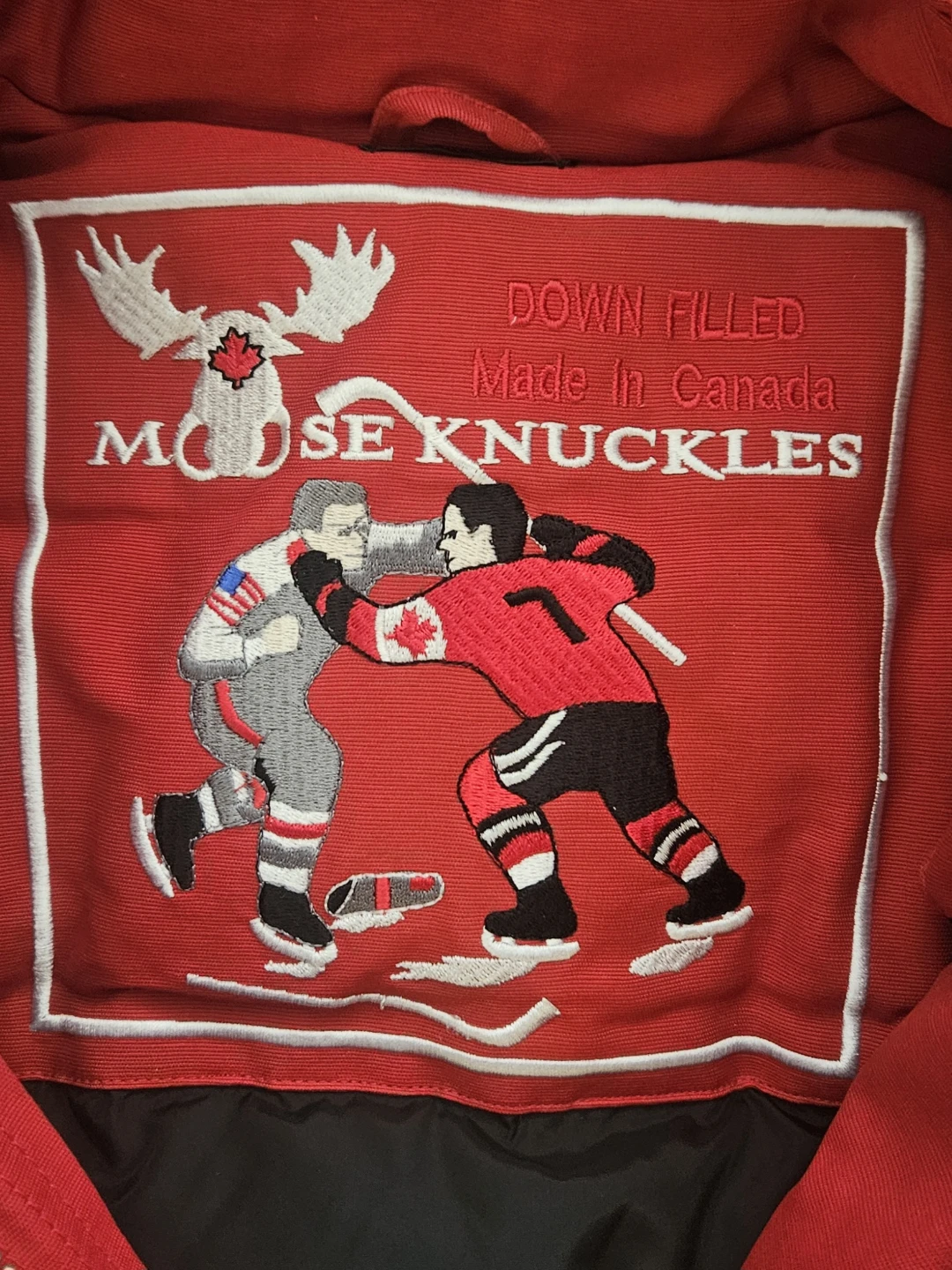 Authentic Moose Knuckle Red Men's Jacket - photo 5