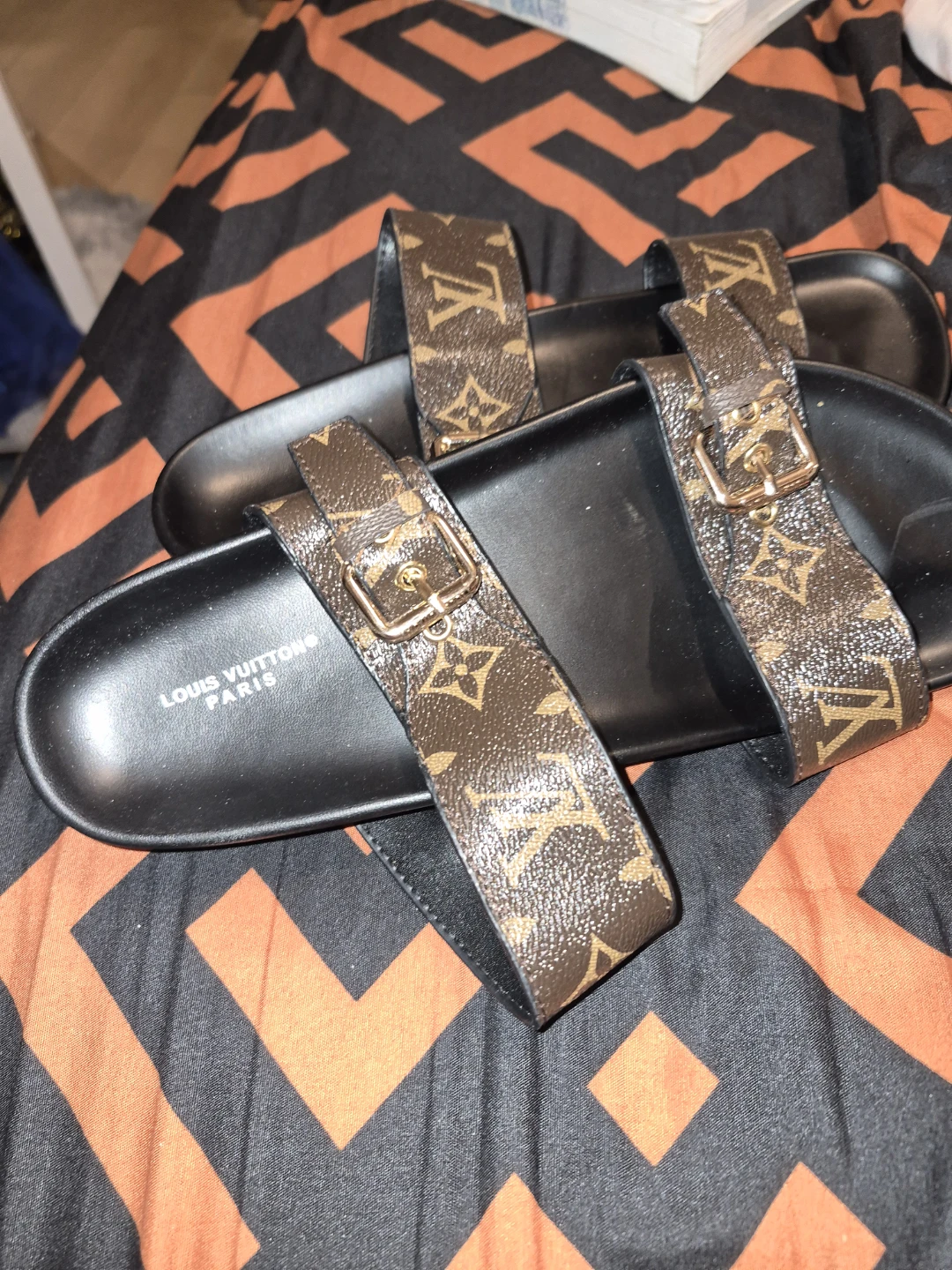 Louis Vuitton Monogram Slides
