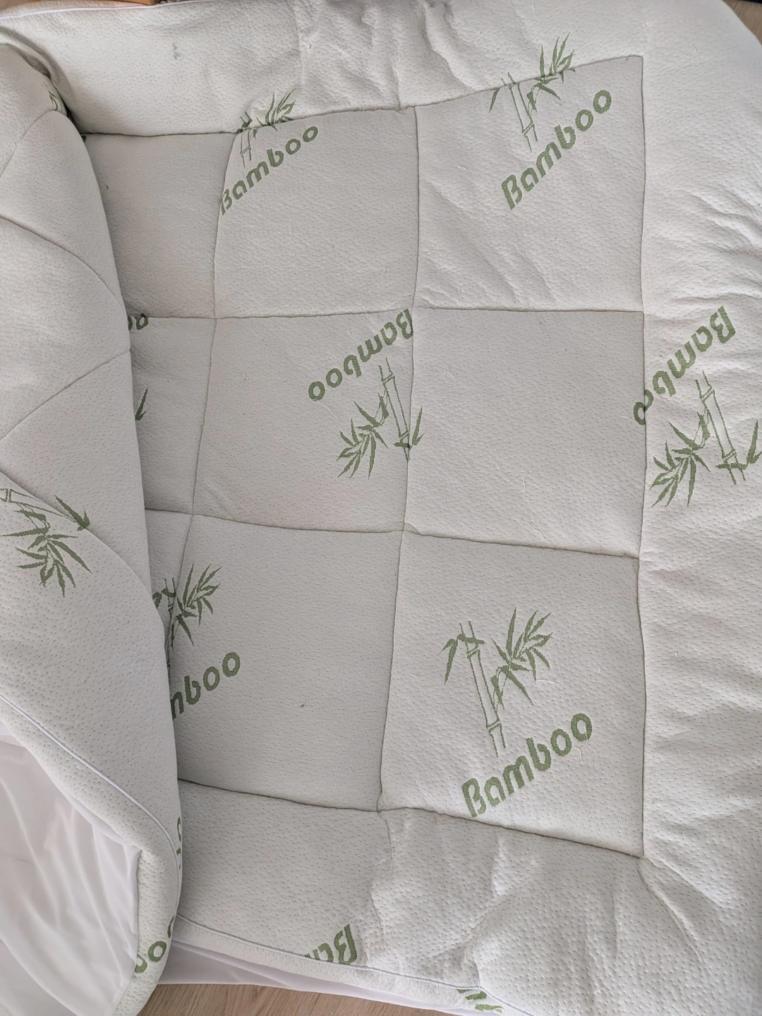 Bamboo Mattress Topper for full bed