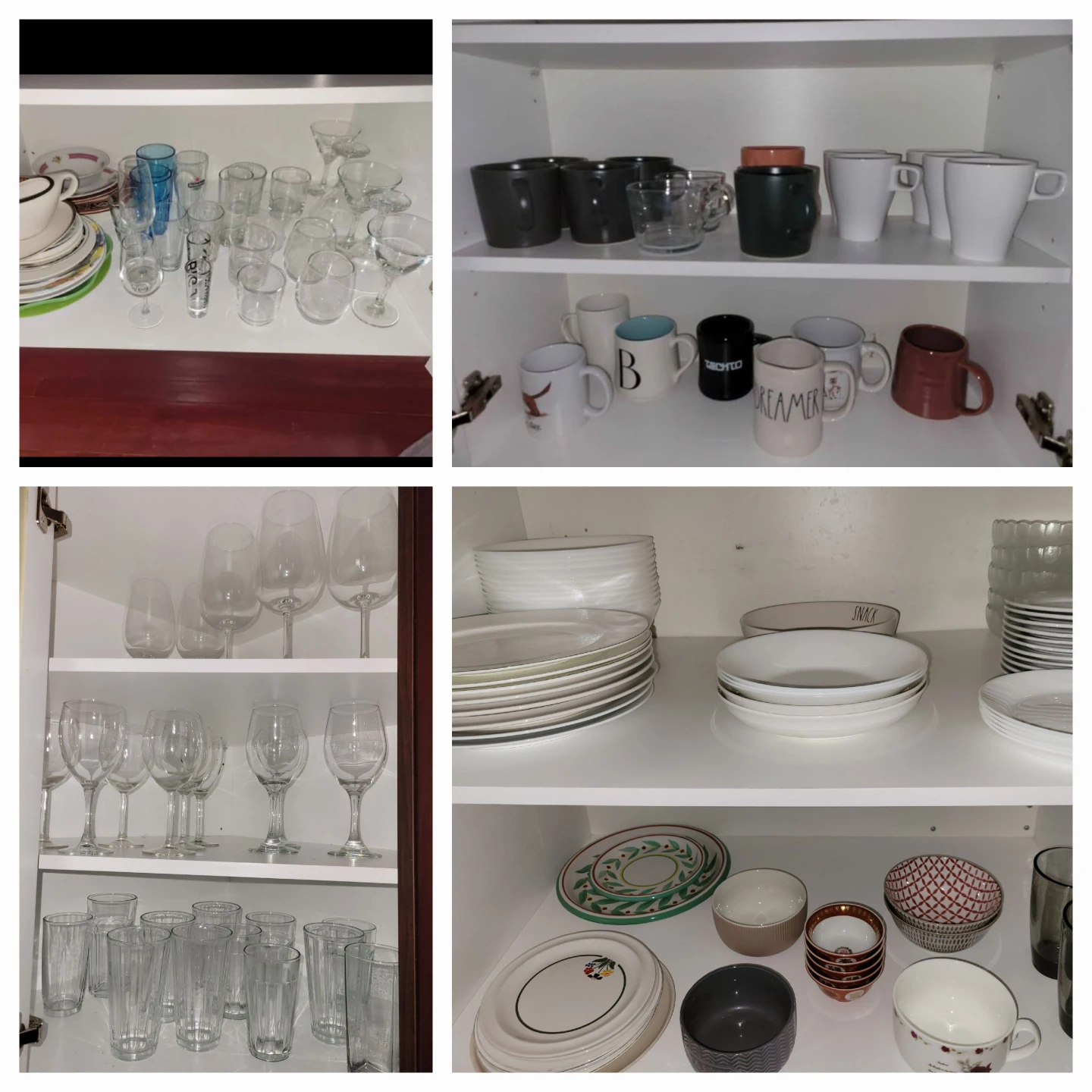 $1 each Drinkware and Dishes