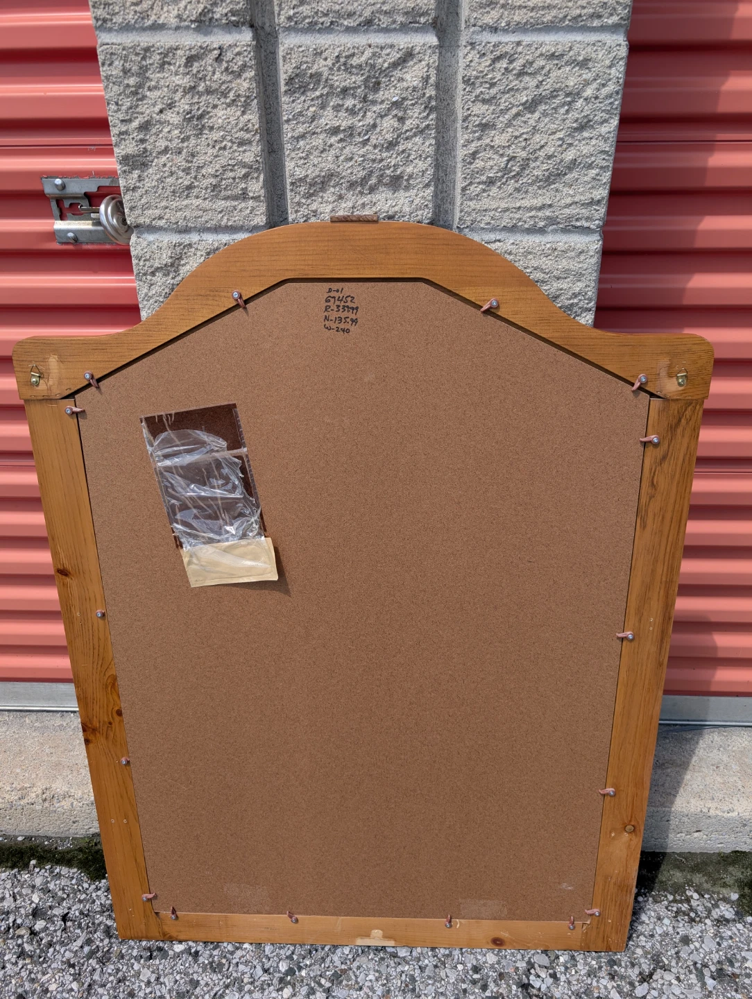 Wooden Framed Mirror - photo 2