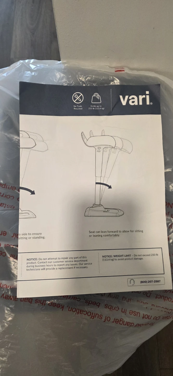Vari Active Seat- Black - photo 5