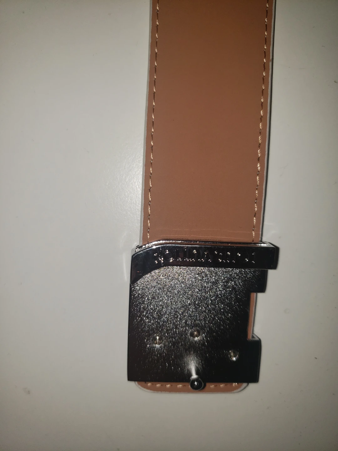 Louis Vuitton White Monogram Belt - photo 2