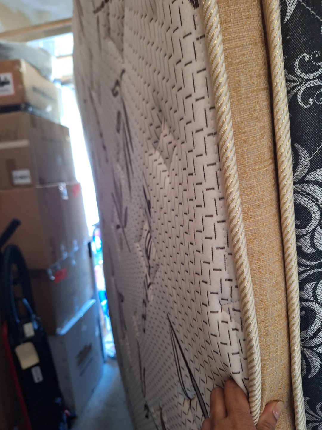 Mattress with Bamboo Pattern