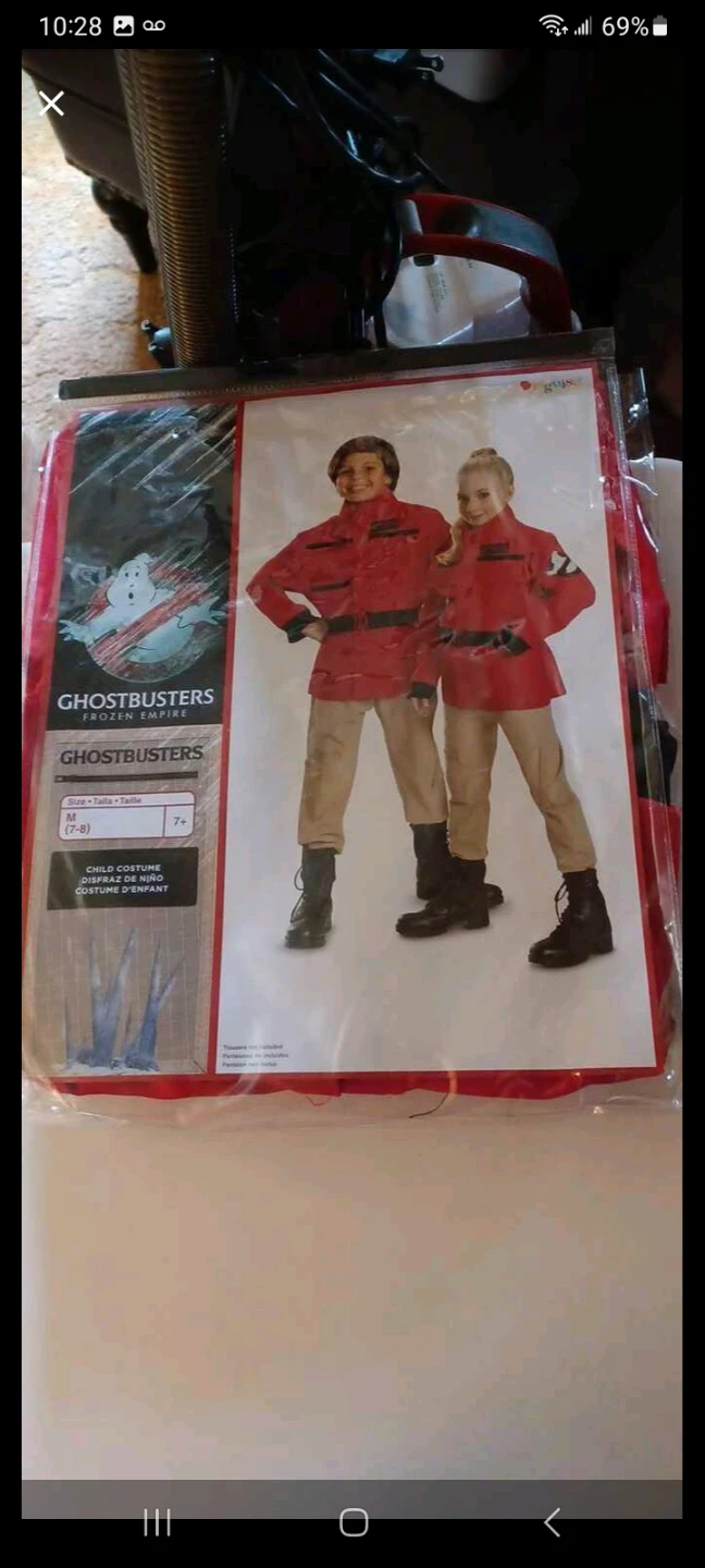 Ghostbusters Frozen Empire Child Costume - Size M (7-8)