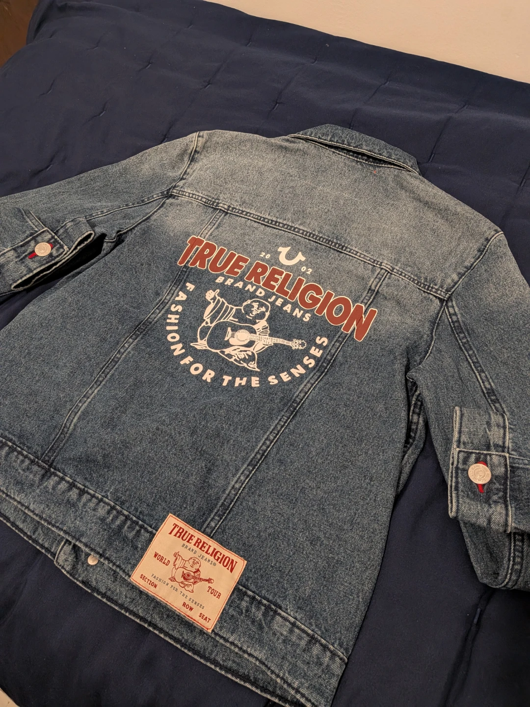 True Religion Men's Size S Denim Jacket